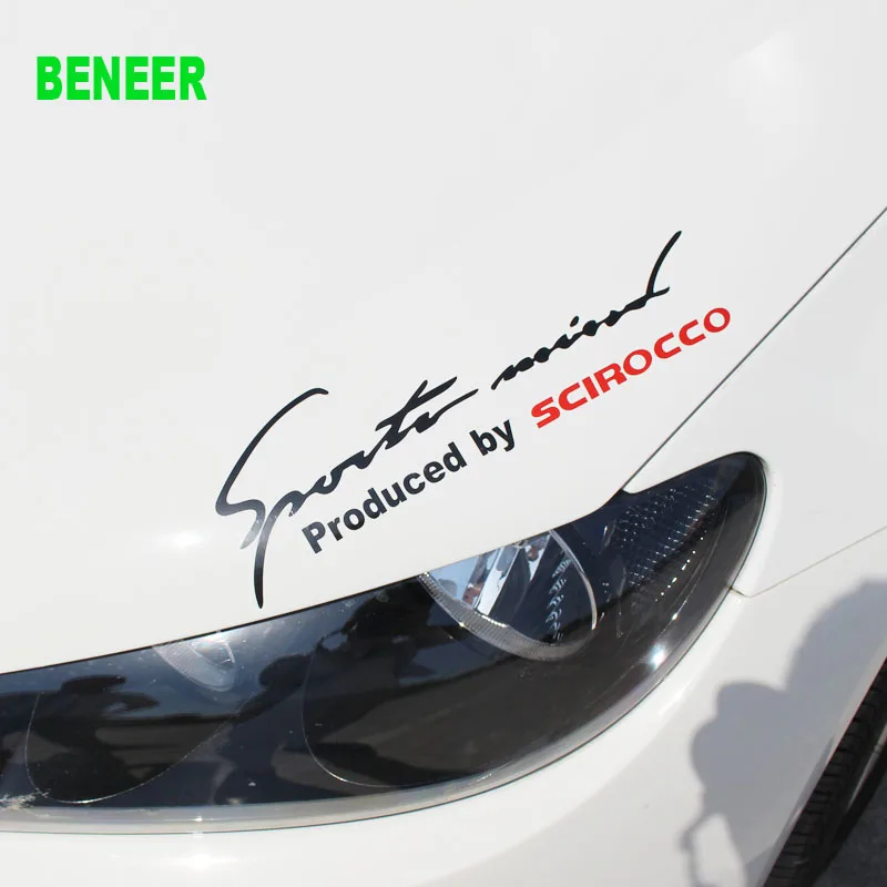 Наклейка на головку автомобиля для Volkswagen Scirocco Golf 6 7 MK3 MK4 MK5 MK6 MK7 TDI R20 R32 Polo