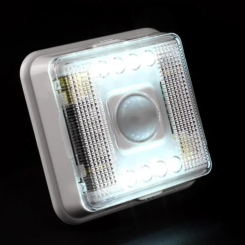 

Motion sensor light 8 LED Light Lamp PIR Auto Sensor Motion Detector LED lighting Free HA10568