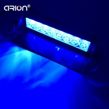 CRION Синий Красный Желтый 8 светодиодный высокой мощности стробоскоп Предупреждение EMS полицейский автомобильный светильник мигающий пожарный противотуманный светильник s 8 светодиодный