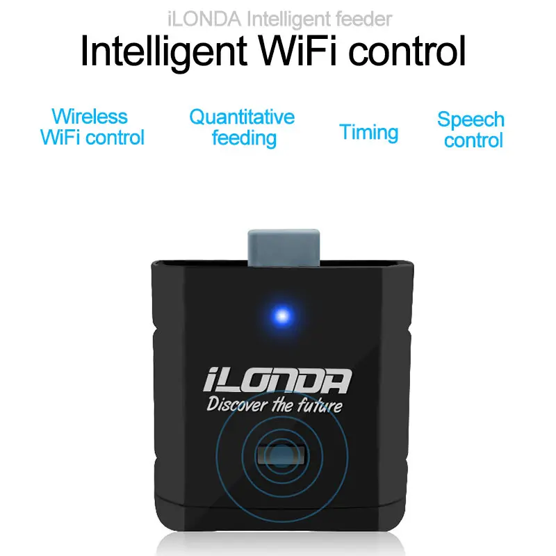 Кормушка с резервуаром для рыб Wi Fi Удаленное интеллектуальное управление