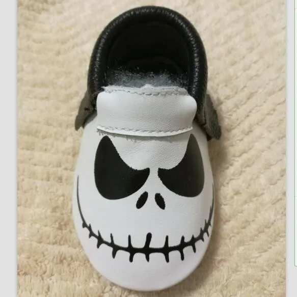 skeleton moccasins