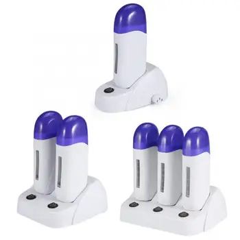 

3 Types Cartridge Wax Depilatory Roller Warmer Heater Waxing Body Hair Removal Machine c