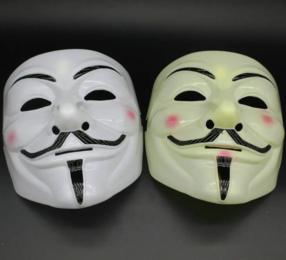 TTLIFE V Face Mask for Vendetta Mask Film Guy Fawkes Fancy Cosplay