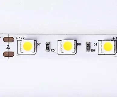 SMD 5050 Светодиодная лента 5 м 60 светодиодов/м 12 В гибкая Диодная RGB белый теплый