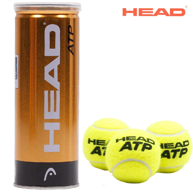 HEAD 3PCS/Tube Original ATP Tennis Balls Official Tennis Ball Of London