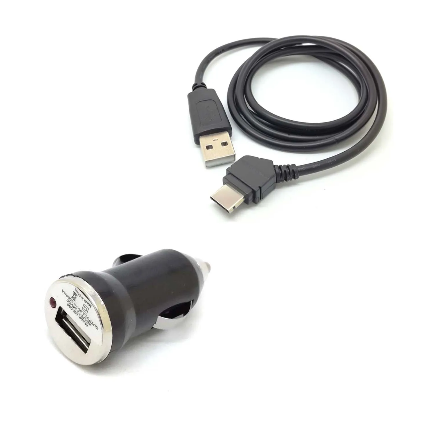 USB настенное зарядное устройство и кабель для передачи данных для SAMSUNG SGH-A437 A727 T219 U300 U600 SCH-R510 Wafer U420 Nimbus U740 Alias T629 E25 - Color: CAR charger