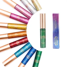 Новое Вечернее блестящее платье мигает подводка для глаз с блестками тени для век макияж вкладыш для Для женщин жидкая подводка для глаз карандаш-подводка для глаз макияжная подводка для глаз