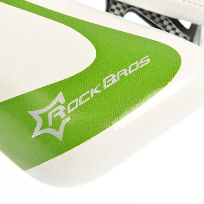 ROCKBROS велосипедное седло для шоссейного велосипеда MTB, передние сиденья, CR-MO, рельс, полый, для мужчин и женщин, MTB "Super sport", Белый/черный, зеленый