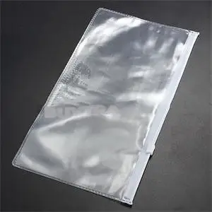 

high quality Korea Originality Transparent Matting Solid Color Folder Pencil Case Stationery Bill Bag
