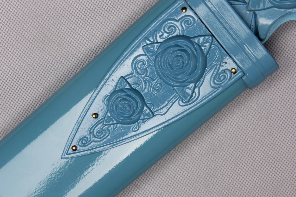 Sword Art Online SAO Eugeo-Blue Rose меч для костюмированного представления японская игра-Аниме Катана углеродистая сталь
