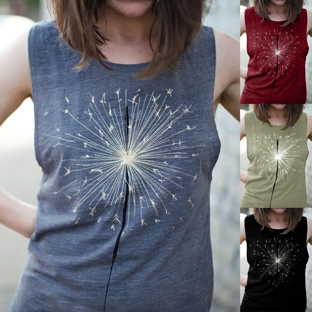 

MUQGEW maternity clothes pregnancy Women Summer Sleeveless Print Causal Round Neck Shirts Tank Tops Vest dropshipping #y3