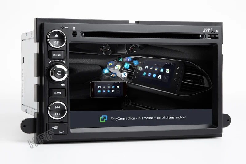 Clearance HD 1024*600 Android9.0 Car DVD GPS Player for Ford F150 EXPEDITION,EDGE,FUSION,EXPLORER WIFI 4G Bluetooth Radio Stereo 4G RAM SD 8