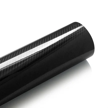 

200cm*50cm Bright Carbon Fiber 5D High Light Carbon Fiber Sticker Car Body Color Change Sticker Filmr Car Styling Accessories