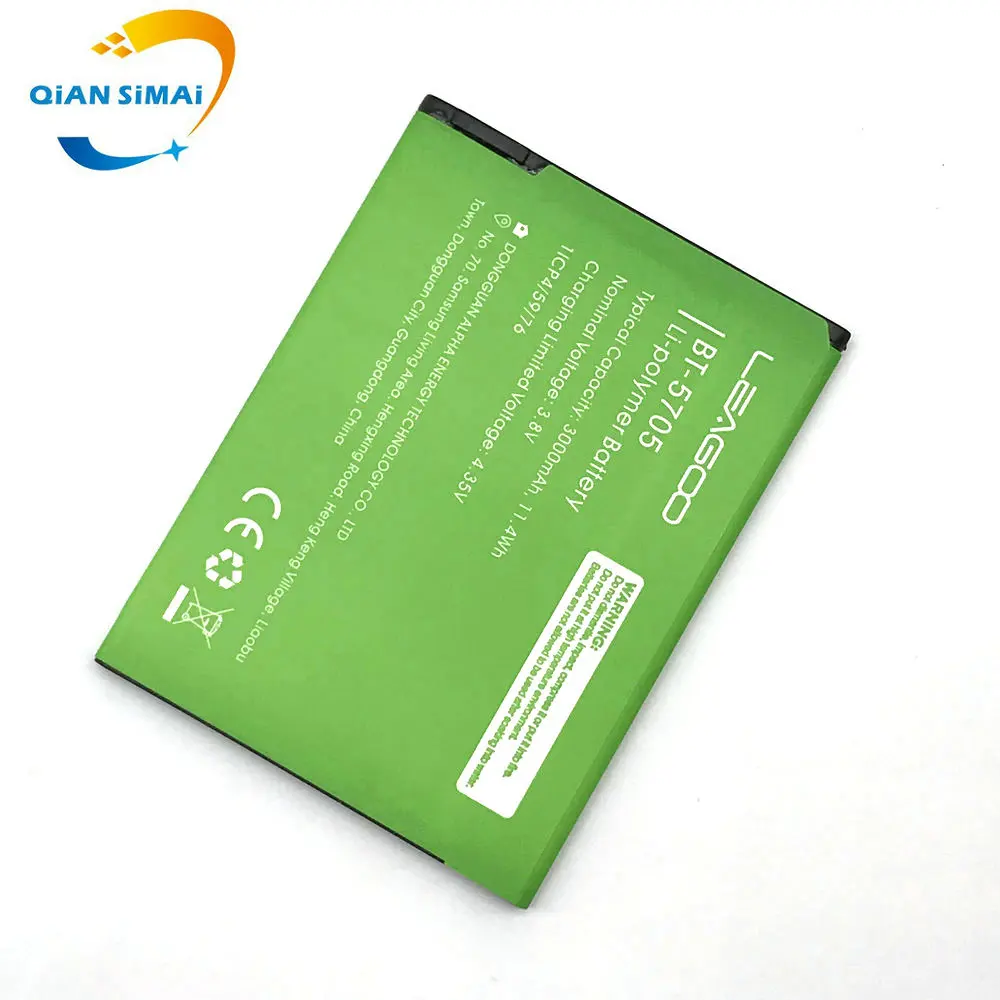 QiAN SiMAi 3000 мАч новинка 100% высокое качество BT 5705 BT5705 аккумулятор для Leagoo M9 pro