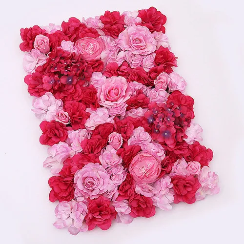 40x60 см Шелковый цветок розы Шампанское искусственные цветы для Свадебные украшения цветок стены романтическая свадьба фон Декор - Цвет: V