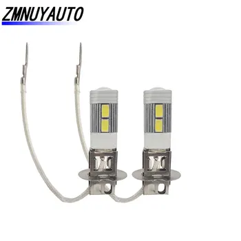 

2PCS LED Lamp H3 Bulb Car Fog Light 5730 LED 10SMD Auto DRL Daytime Running Lights Super Bright 12V 6000K