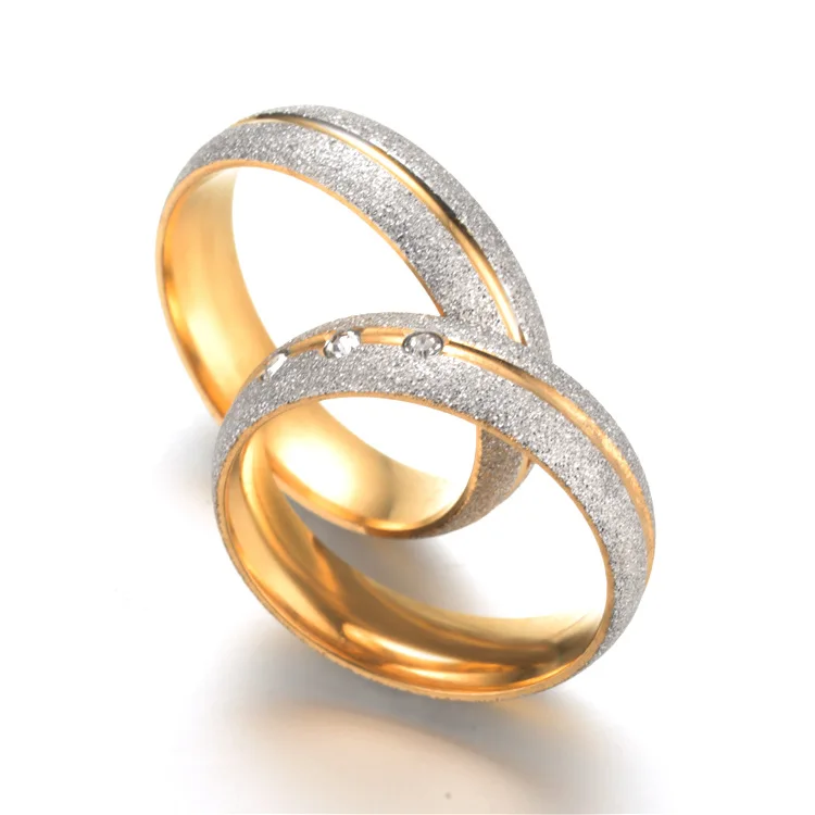 Обручальное кольцо ramos из нержавеющей стали для влюбленных, CZ обручальные кольца, ювелирные изделия золотого цвета, обручальные кольца, аксессуары