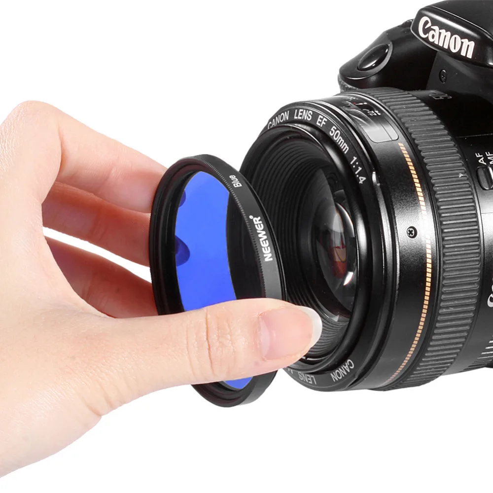 Neewer 67 мм полный цветной набор фильтров для объектива Canon и Nikon DSLR камеры с фильтр