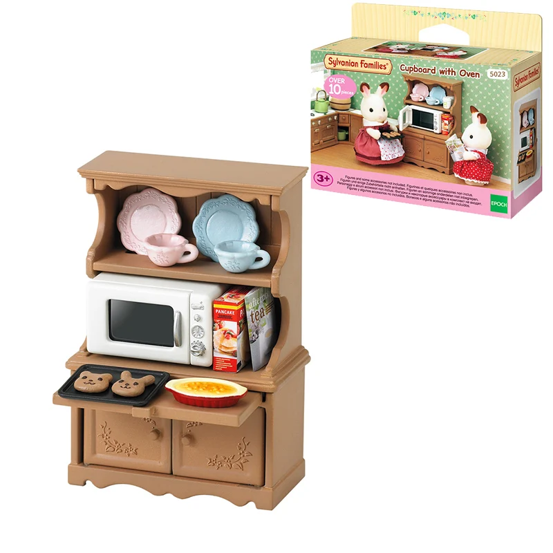 Sylvanian Families кукольный домик Playset шкаф с духовкой комплект аксессуары для мебели подарок девушке игрушка не фигура#5023