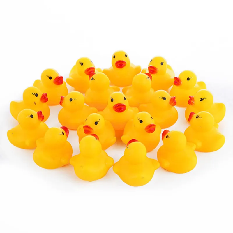 thumbnail image 2 of Aazon.co: GADIEDIE Rubber Duck 50 Pack Ini Rubber Ducky Float Ducks 2 of 14