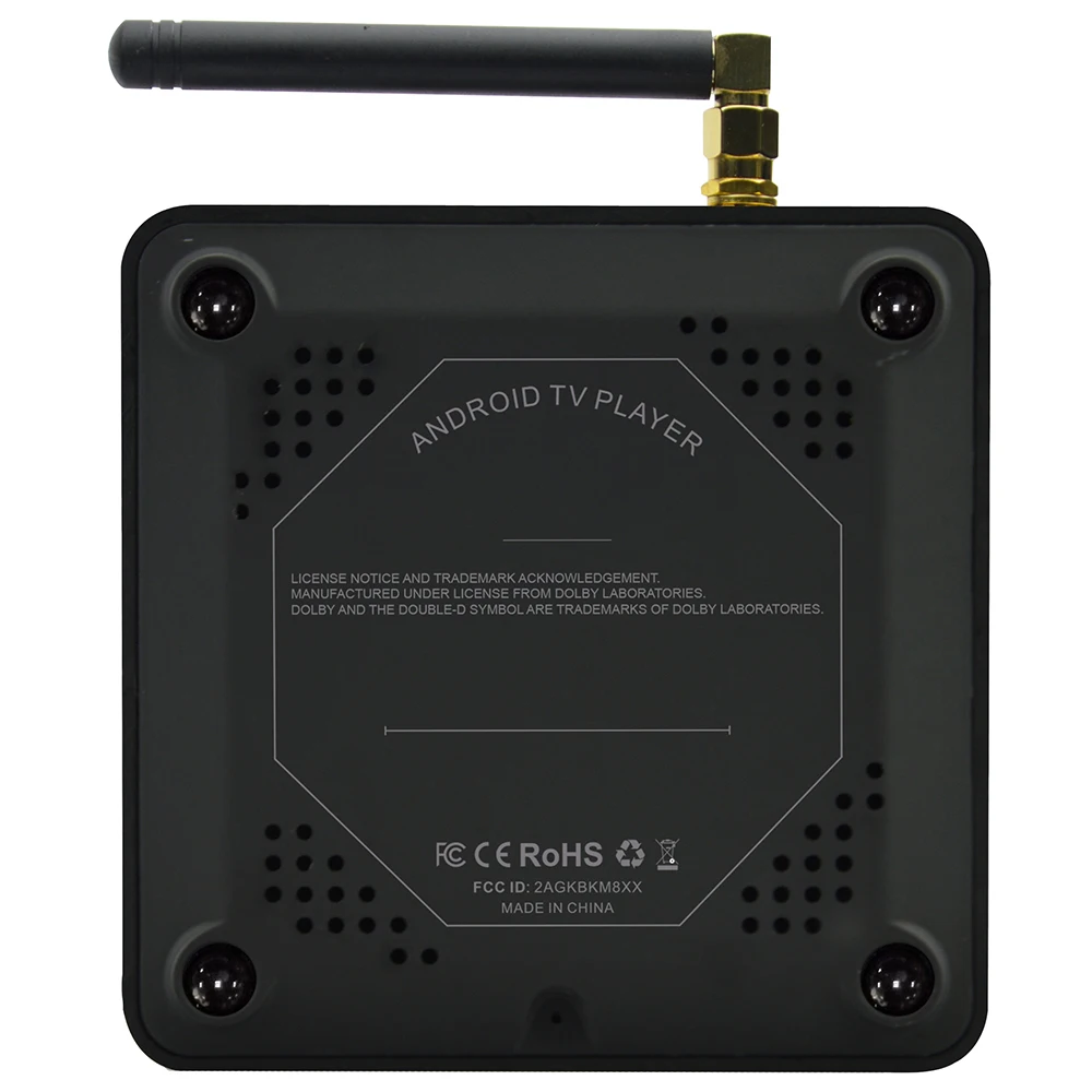 ТВ приставка MECOOL KM8 Android 8 0 Google Certified Amlogic S905X 2 Гб ОЗУ + 16 ПЗУ VP9 HDR10 Dolby Audio Support Youtube