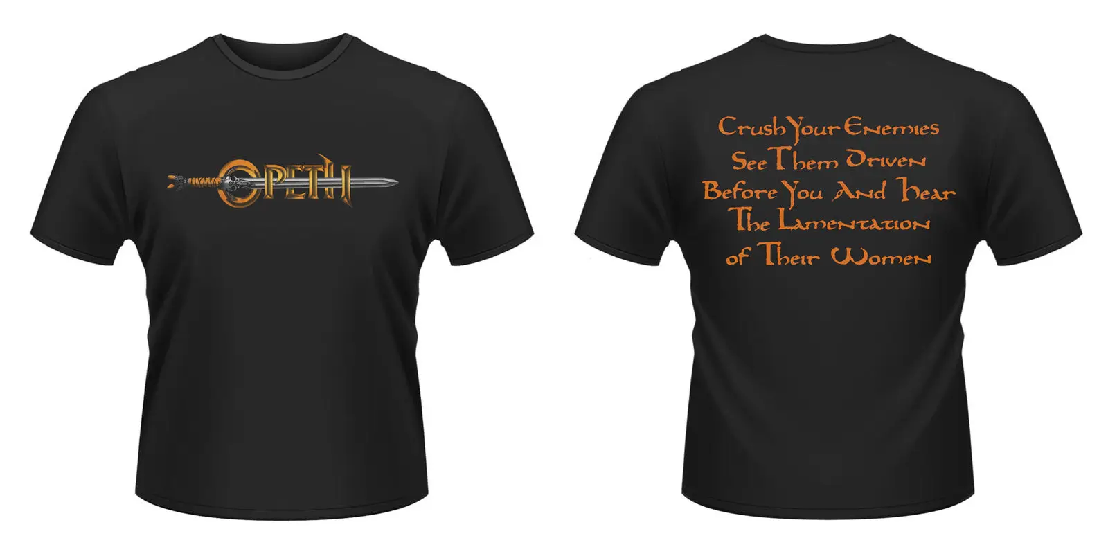 Opeth Crush Your Enemies T Shirt NEW OFFICIAL T Shirts AliExpress