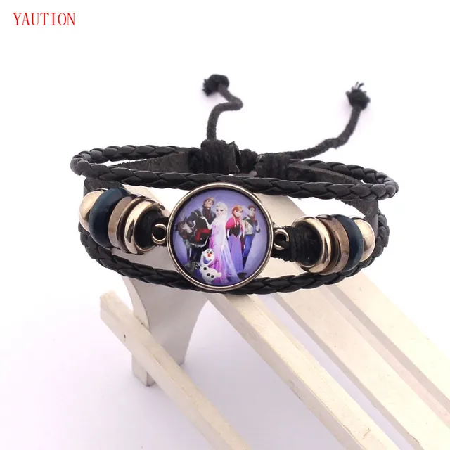 Aliexpress.com : Buy 2018 New Elsa Anna Princess Fashion Glass Cabochon Statement Multilaye 