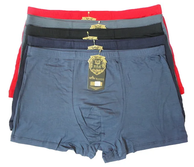 

Hot Sale Solid Classic Bamboo Mens Underwear Boxer Sexy Underwear Men Underwear Boxer Shorts 5pcs/lot