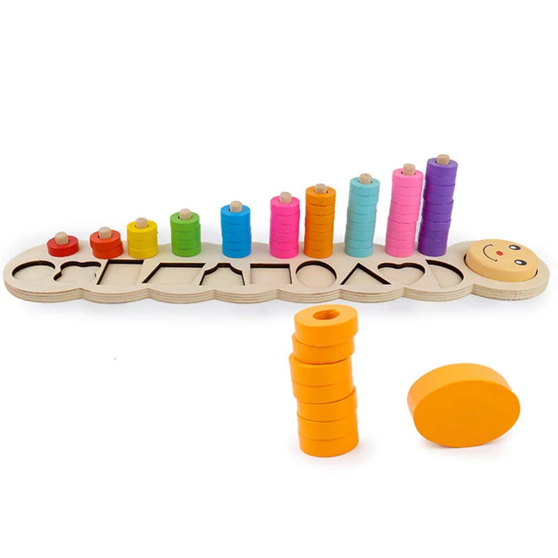 5 стилей Монтессори головоломки деревянные головоломки игрушки развивающие игрушки большие развивающие деревянные Tangram головоломки для детей