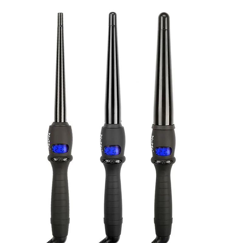 

Curling LCD Conical Curly Rod Curly Oracle Curling Hair Tools Hair Tools Professional Hair Wand Hair Curlers Curling Iron