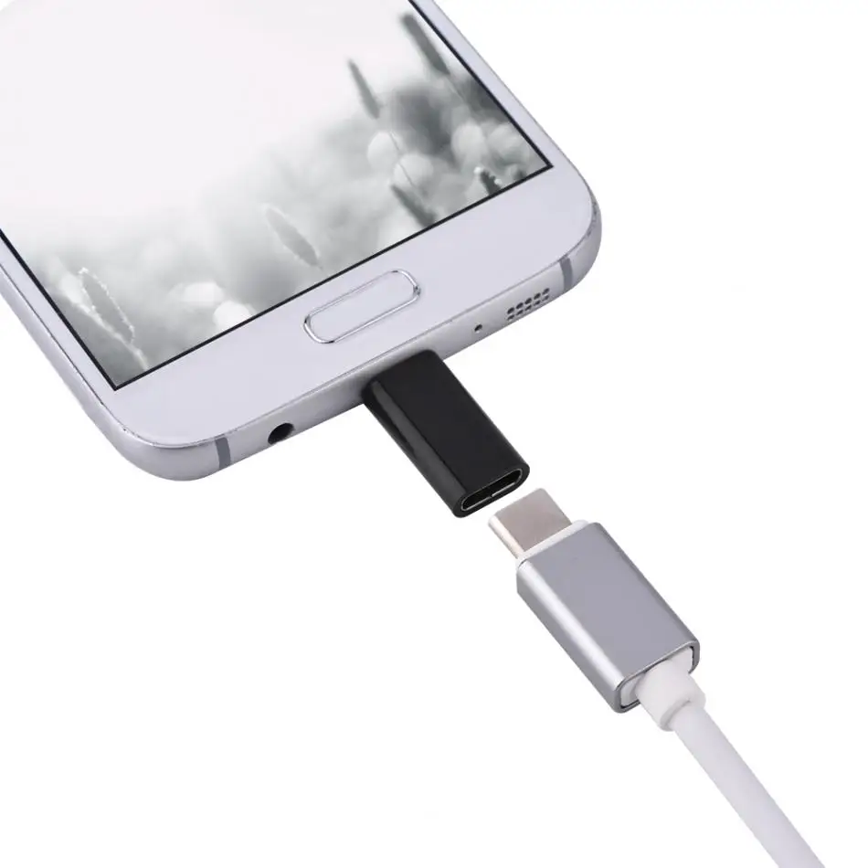 Micro USB мужчина к USB 3,0 Тип-C переходник с внутренней резьбой конвертер для синхронизации и подзарядки Разъемный соединитель для Android