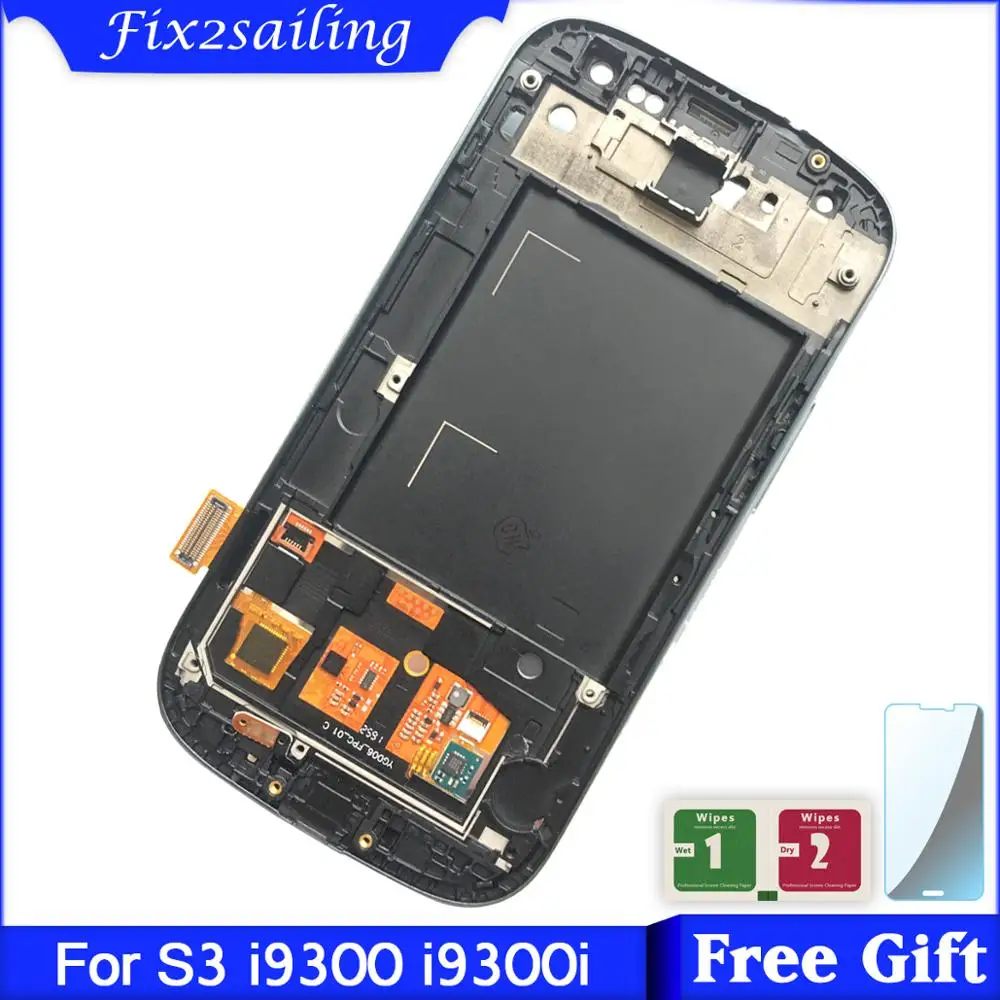 For Samsung Galaxy S3 i9300 i9300i i9301 i9308i i9301i LCD Display + Touch Screen With Frame SAMSUNG | Мобильные телефоны и
