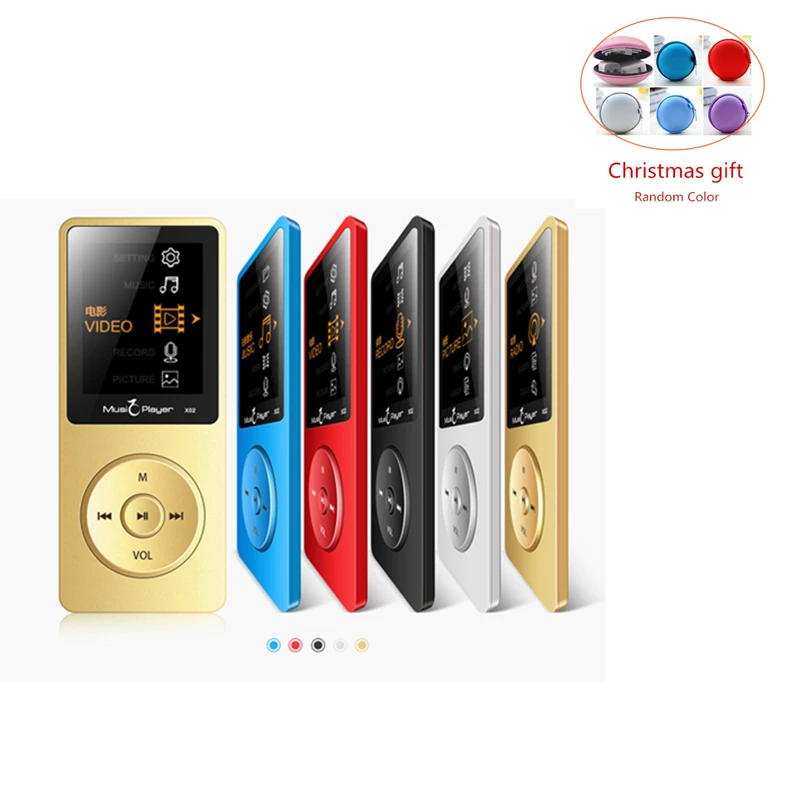 

HIFI Lossless MP3 Music MPlayer FM Radio Video E-book Recorder Function 8GB Support 23 Languages Recording Sport Music Player