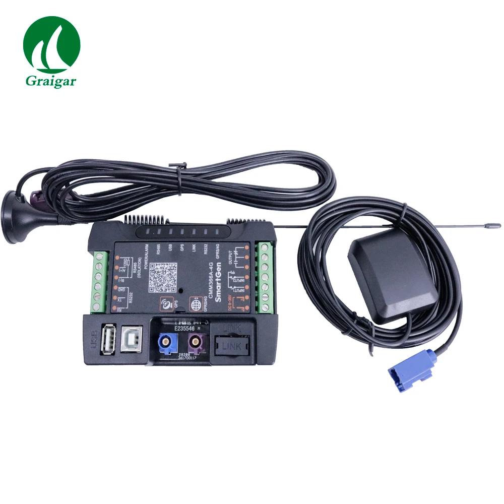 

Smartgen Cloud Monitoring Communication Module CMM366A-4G with GPS Locate Function
