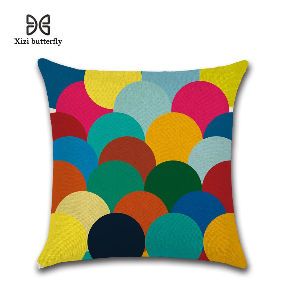 الحديثة الحد الأدنى الأزياء الهندسة وسادة يغطي 45x45 سنتيمتر الكتان المنزل/مكتب وسادة غطاء السرير أريكة كرسي سيارة الخصر المخدة الحديثة الحد الأدنى الأزياء الهندسة وسادة يغطي 45x45 سنتيمتر الكتان المنزل/مكتب وسادة غطاء السرير أريكة كرسي سيارة الخصر المخدة