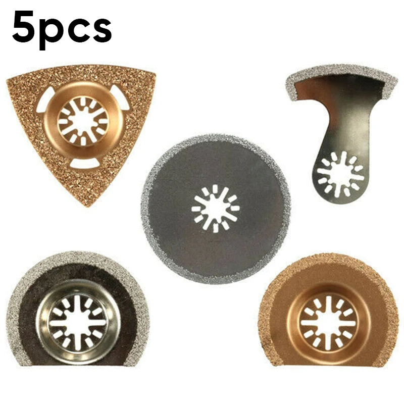 5 * Осциллирующий карбид и Алмазный Мульти-инструмент для резки шлифовальные