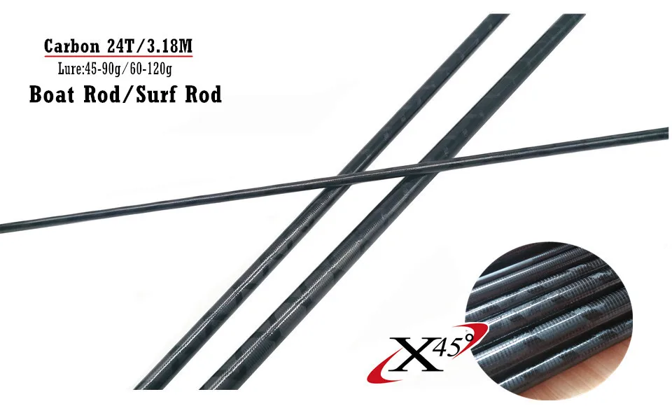 Vara de Pesca de Carbono em Branco Barco de Surf Vara de Pólo Olta de Fibra de Carbono Vara de Pesca Sunmile Conjunto Seções 3 24t Rápida Ação Faça Você Mesmo Reparação 2 3.18m 3 SUNMILE 2 Conjunto 3.18M Seções 3 24T
