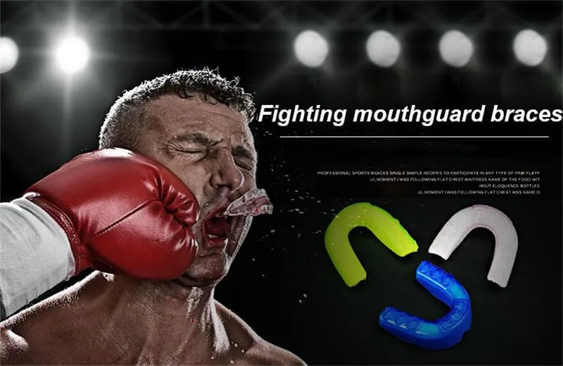 1 шт. спортивный мундguard рот guard Gum щит зубы Защита для MMA Бокс Баскетбол