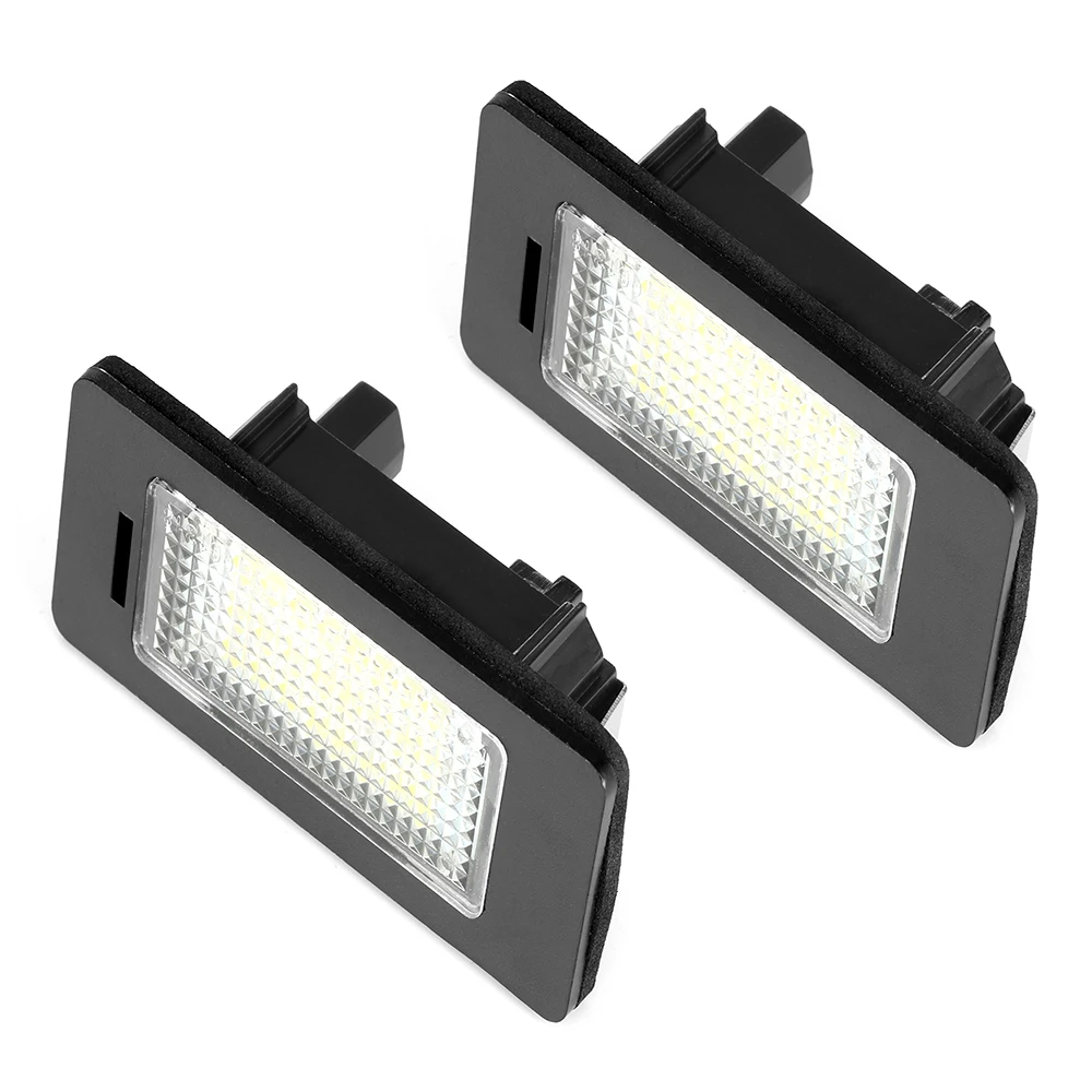 

1Pair Canbus Led Number Plate For BMW License Plate Light 6000k White Number License Plate Light for BMW E90 E91 E92 E61 E70 E71