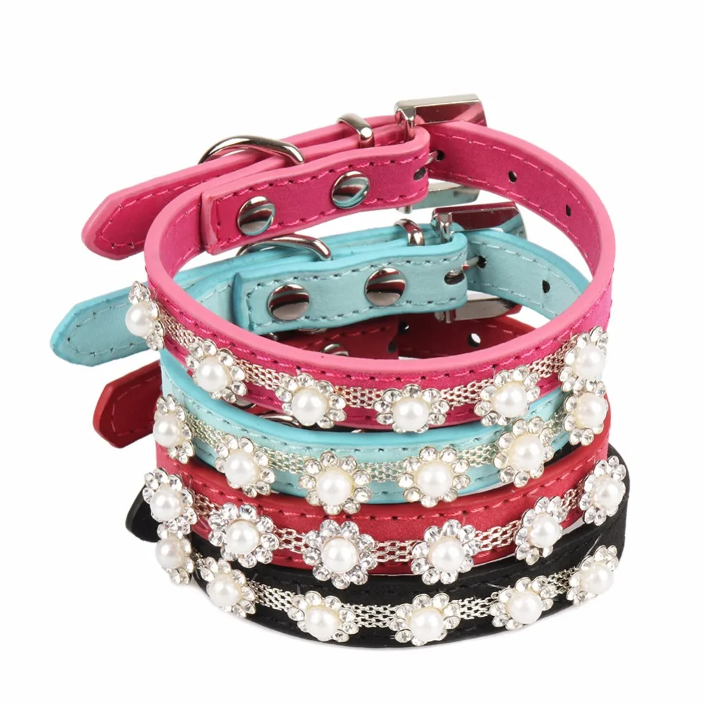 PipiFren Cats Collars Dogs Rhinestone For Pet Accessories Cat Collar ...