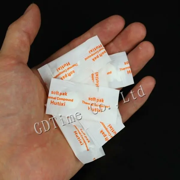 

600pcs/set White Heatsink Compound thermal pasteFor PC CPU VGA XBOX 360 PS Heatsink 150PCS Free Shipping