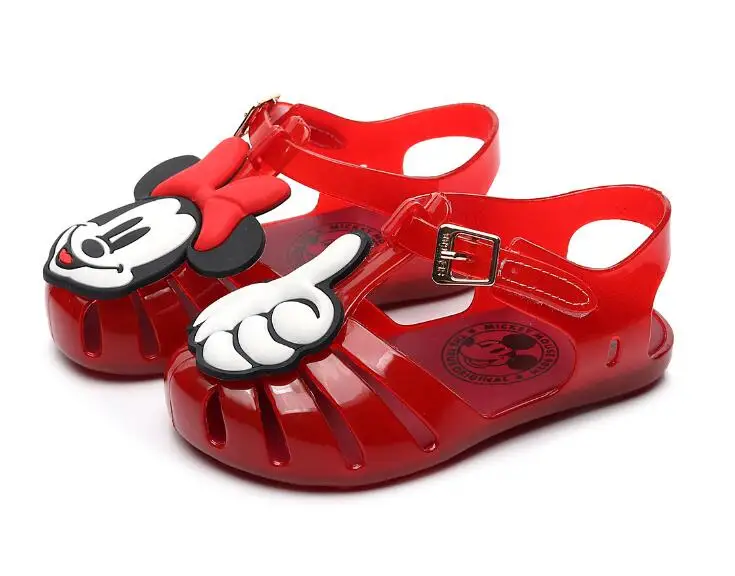 Kids Sandals New Minnie Children's Shoes Mickey Beach Shoes Jelly Children's Shoes Boys And Girls Baby Shoes