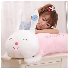 120 см лежащий пудинг Кролик плюшевая игрушка кролик кукла подушка для сна подарок w3877