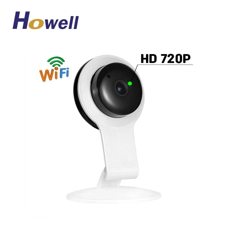 

Howell Wireless WiFi 720P IP Network Security Camera ONVIF Indoor IR 2-Way Audio