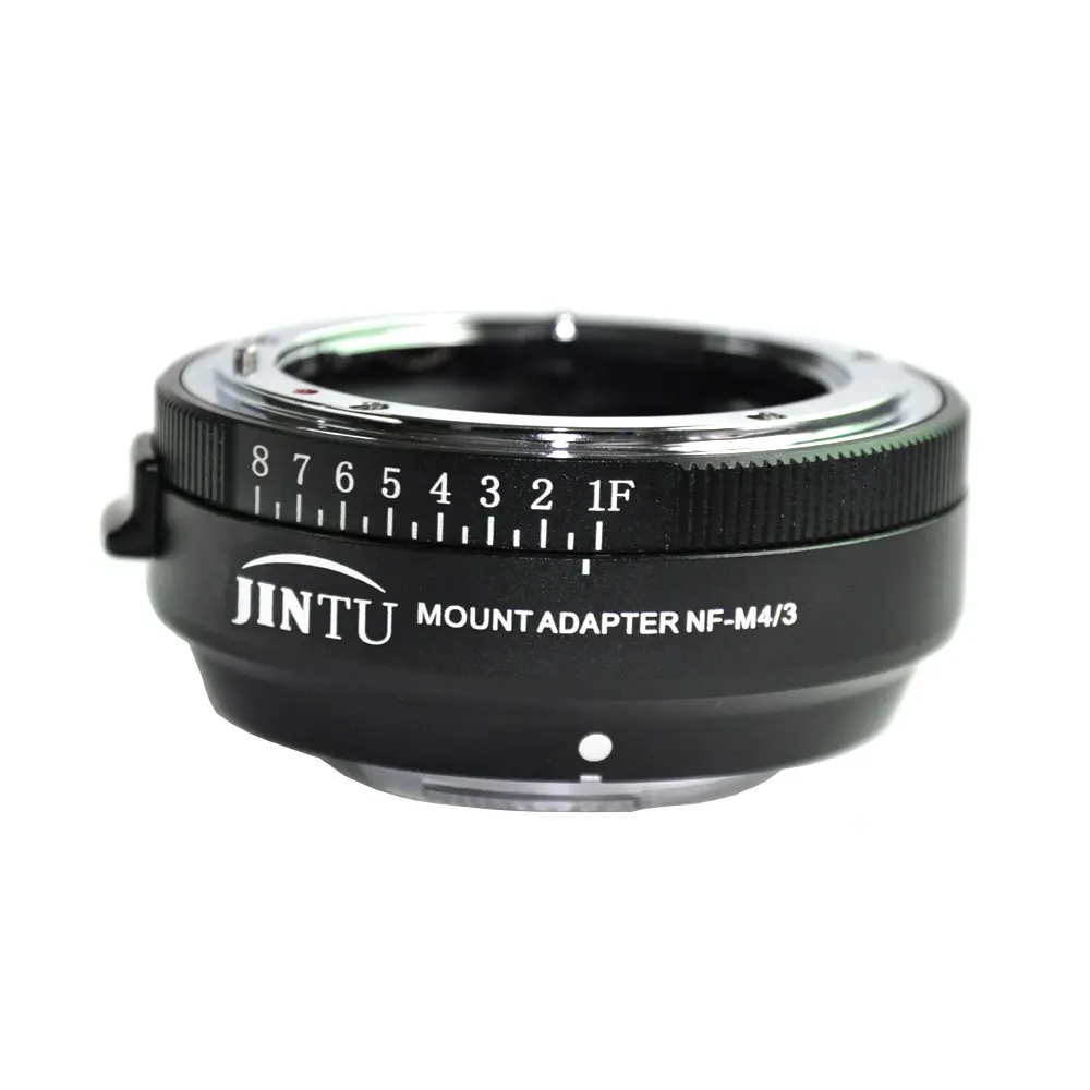 

JINTU Manual Electronic Control Lens Adapter Mount for Nikon A/F/G/D Lens to Micro 4/3 MFT Camera OM-D For Olympus Panasonic