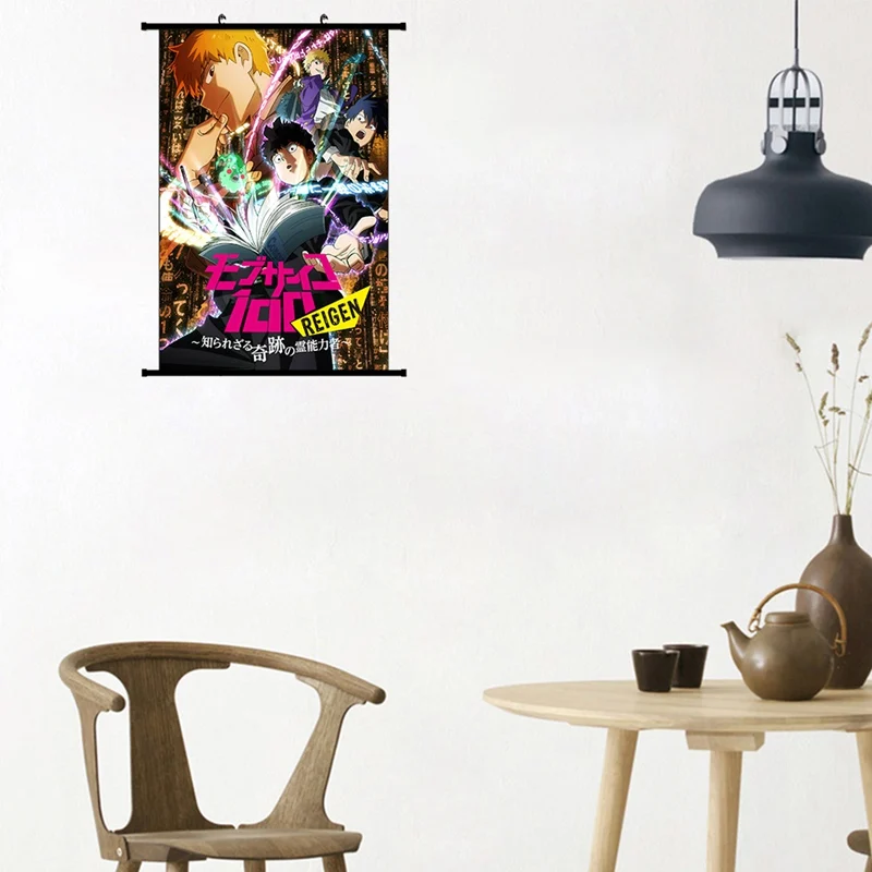 Постер Mob Psycho 100 настенные художественные плакаты и принты холст живопись картина