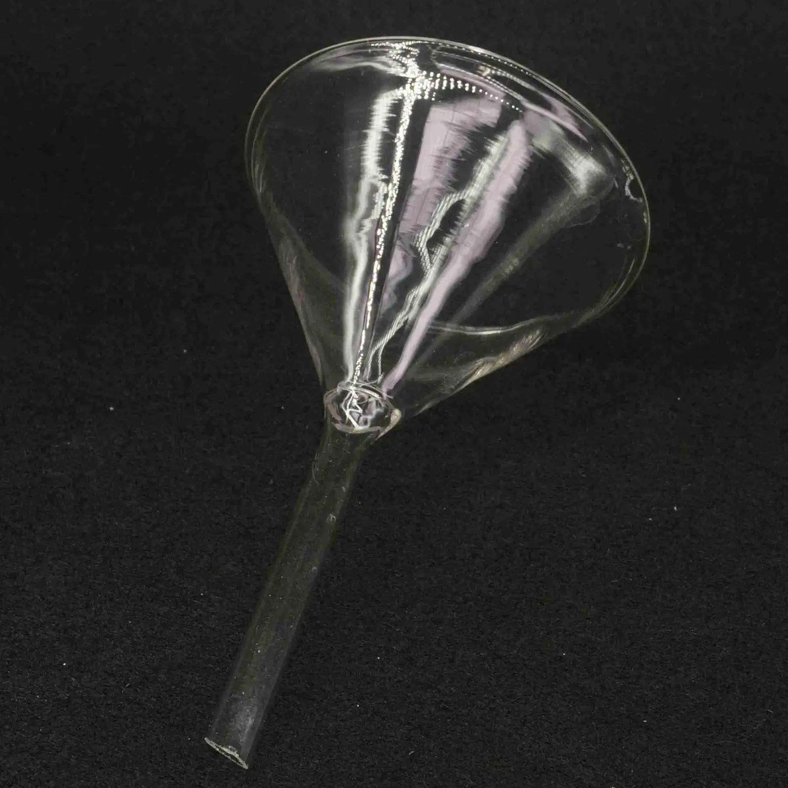 90mm Miniature Lab Glass Funnel Borosilicate Glassware Triangle Funnel