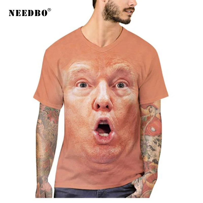 2020 Trump Keep America Great 3D Printed T-Shirt Casual Shortsleeve O Neck Tops