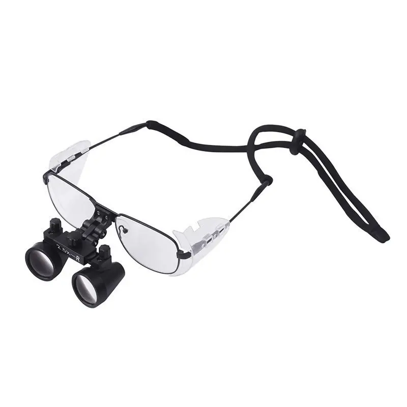 Headband Wide Field 2.5X Dental Magnifying Glass Eye Glasses Orthopedic