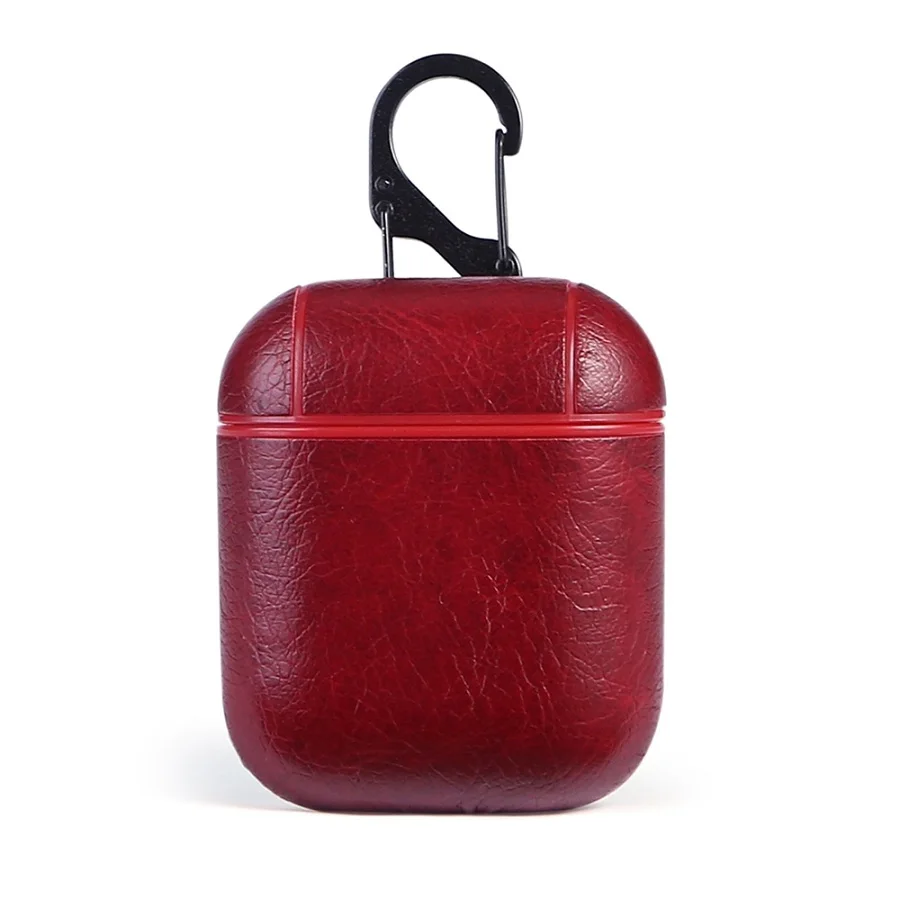 Высококачественный чехол из натуральной кожи в винтажном стиле, Матовый кожаный чехол с крючком для Apple, роскошная Защитная сумка для хранения